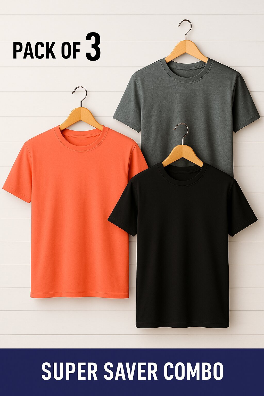 Plain T-Shirt Combo 2